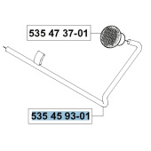 Pédale arrière- Pédale arrière-