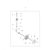 ROUE kit Automower 320, 430X, 450X Nera ROUE kit Automower 320, 430X, 450X Nera