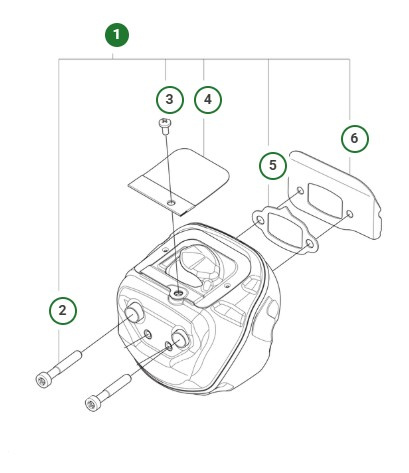 Kit silencieux 564XPG