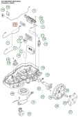 Carte électronique Contrôleur moteur 305E, 405XE, 310E, 410XE Nera Carte électronique Contrôleur moteur 305E, 405XE, 310E, 410XE Nera