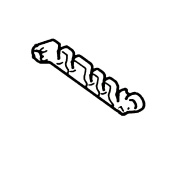 Support de protection de fil 5366698-01 Support de protection de fil 5366698-01