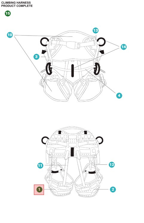 Boucle de jambe gauche 5367699-01