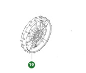 Roue motrice Gardena Sileno Max, Sileno Free Roue motrice Gardena Sileno Max, Sileno Free