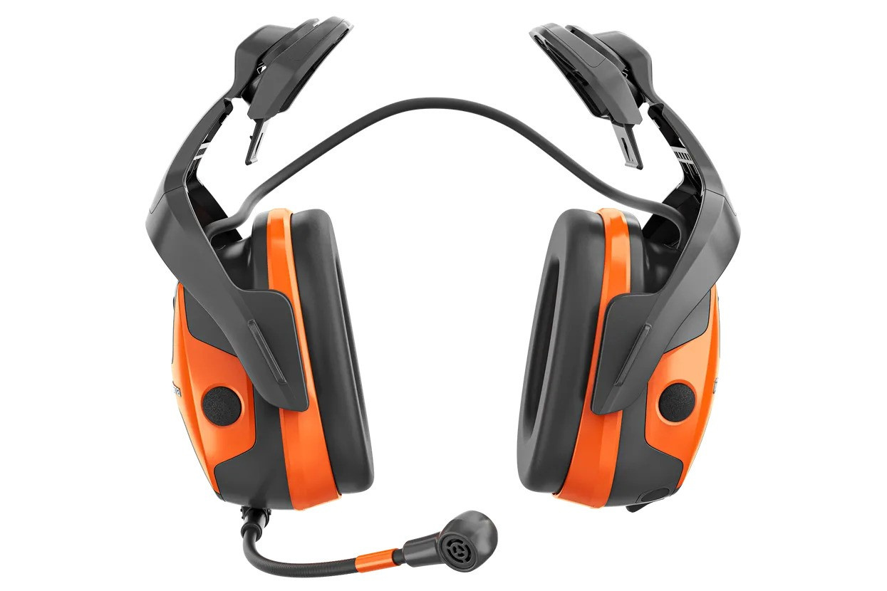 Protège-oreilles Husqvarna X-COM Active, support casque