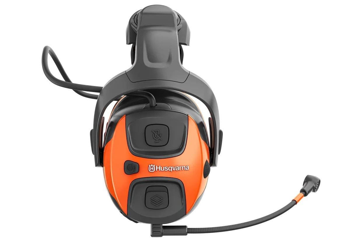 Protège-oreilles Husqvarna X-COM Active, support casque