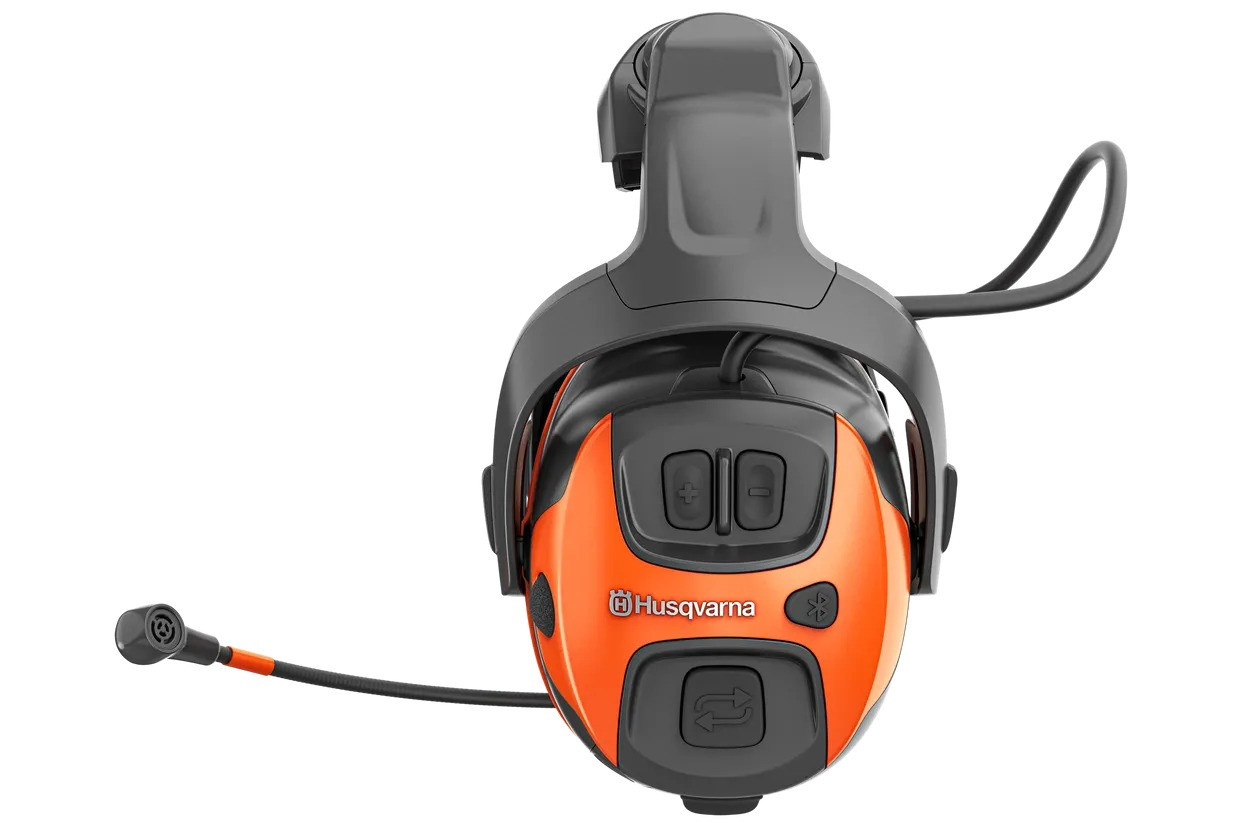 Protège-oreilles Husqvarna X-COM Active, support casque