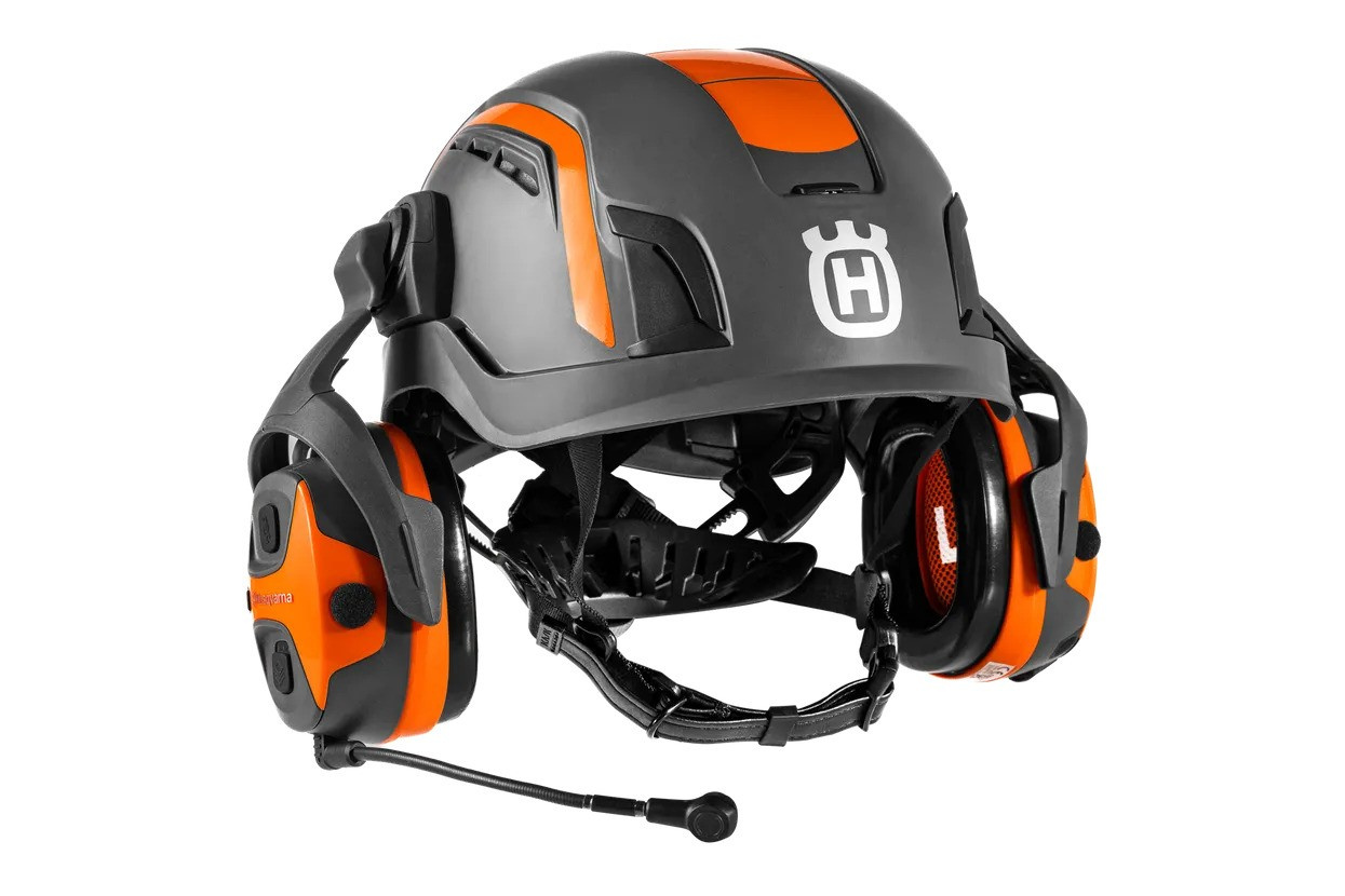 Protège-oreilles Husqvarna X-COM Active, support casque