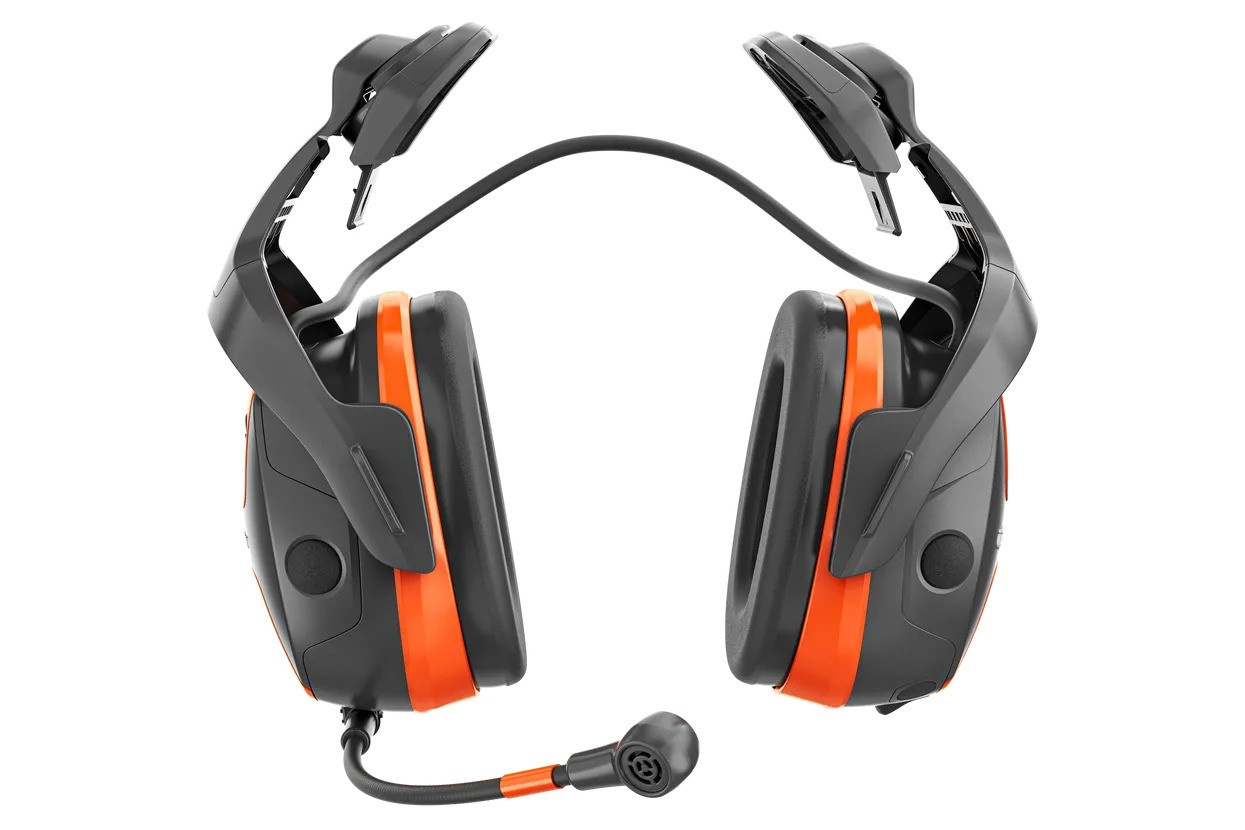 Protège-oreilles Husqvarna X-SYNC, support casque