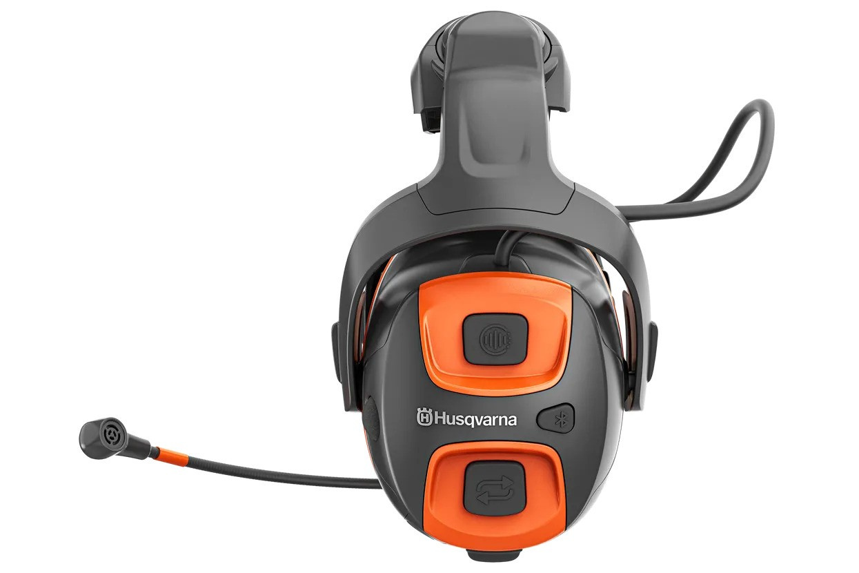 Protège-oreilles Husqvarna X-SYNC, support casque