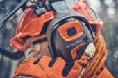 Protège-oreilles Husqvarna X-SYNC, support casque Protège-oreilles Husqvarna X-SYNC, support casque