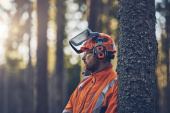 Protège-oreilles Husqvarna X-SYNC, support casque Protège-oreilles Husqvarna X-SYNC, support casque