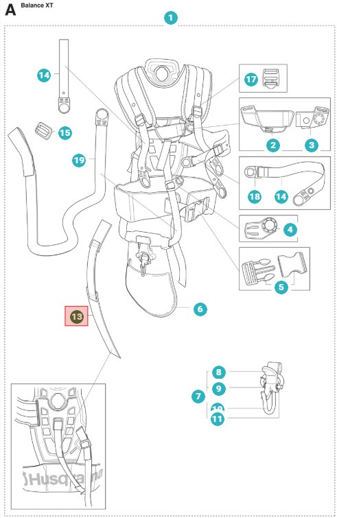 Sangle de secours 5371535-01
