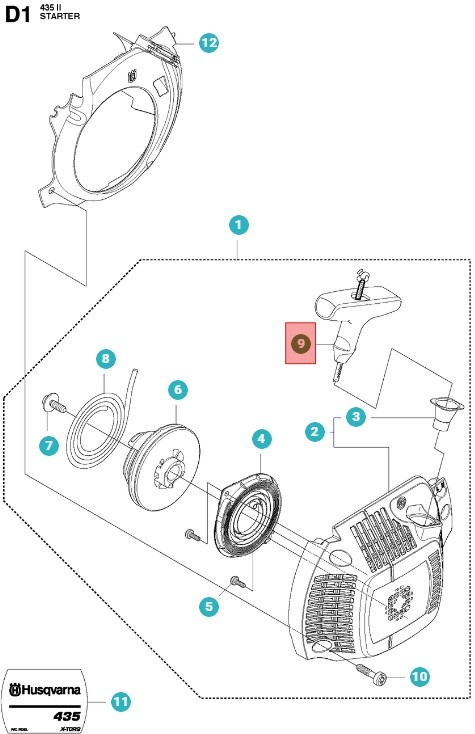 Poignée De Démarrage 5372325-01