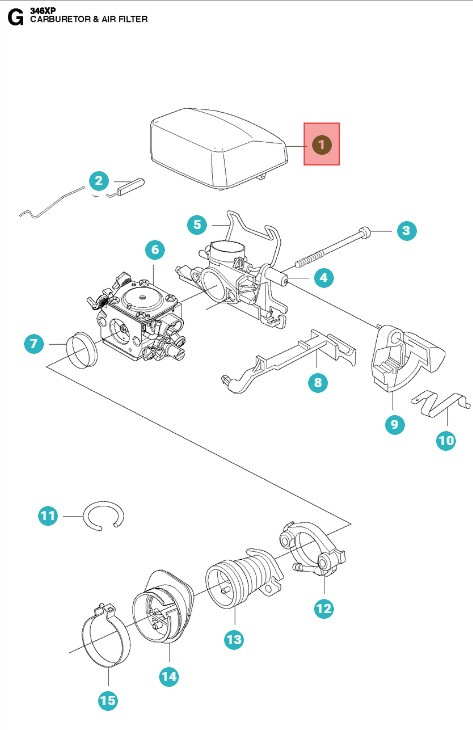 Filtre A Air 80 My 346XP/353