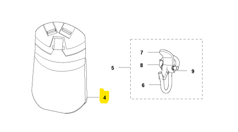 Coussin de hanche 5372759-01