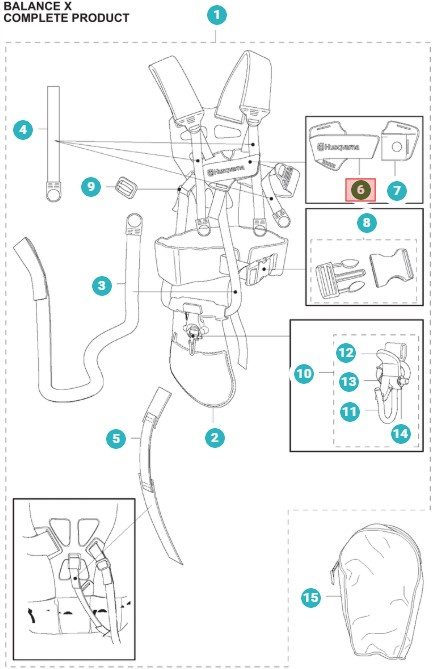 Pièce avant Balance 35, Balance X, Balance XB