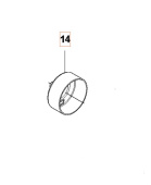 Tambour d'embrayage 324RX, 324LDX, 524LK, 524R Tambour d'embrayage 324RX, 324LDX, 524LK, 524R