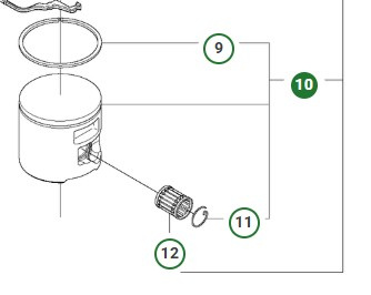 Piston Kpl 5374013-02