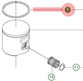 Segment De Piston 5374015-01 Segment De Piston 5374015-01
