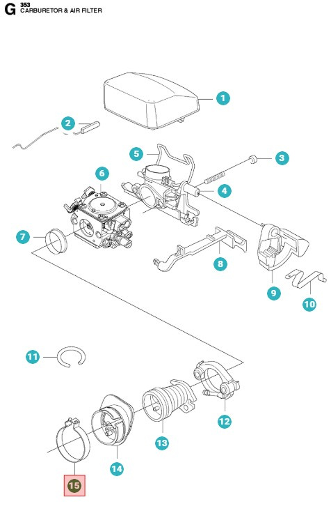 Pince D'Aspiration 5374388-01