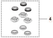 Kit de joints Kit de joints Pw125 5374861-01 Kit de joints Kit de joints Pw125 5374861-01