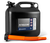 Bidon d'essence Husqvarna 5L, noir Bidon d'essence Husqvarna 5L, noir
