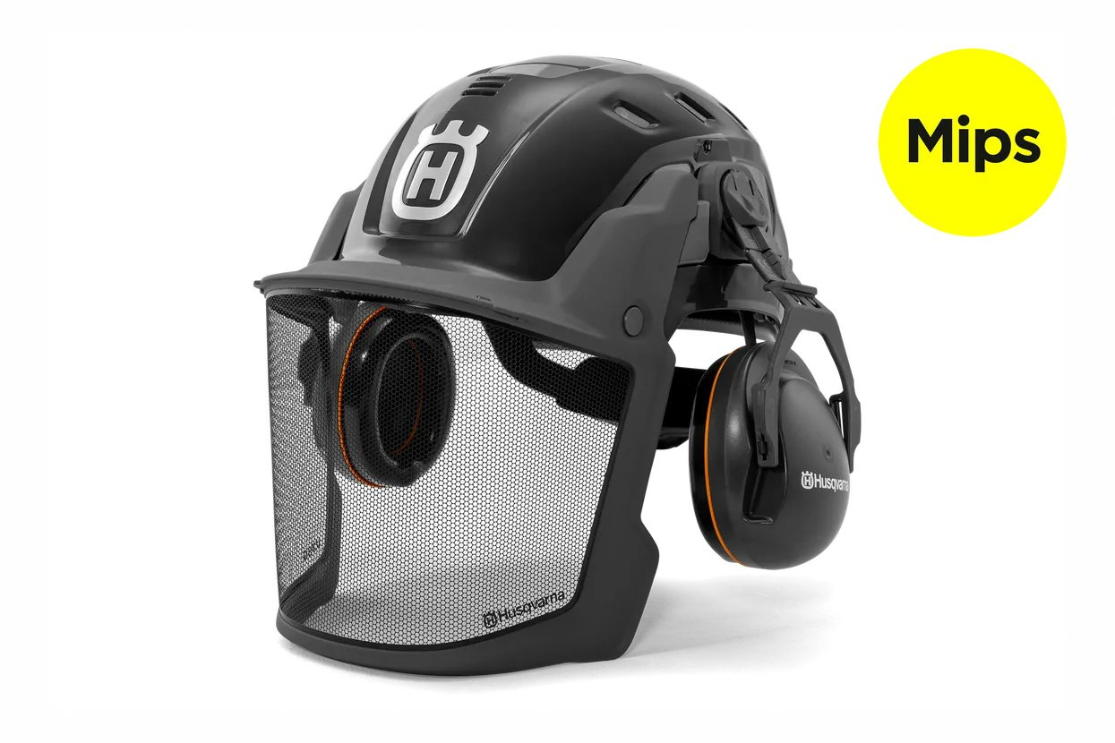 Casque forestier Husqvarna, Technical Mips gris