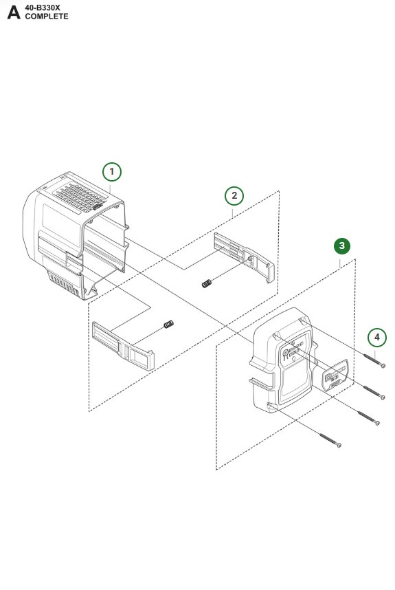 Couvercle Husqvarna B330X
