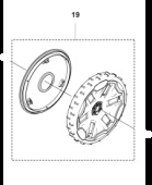 Roue Automower Nera Roue Automower Nera