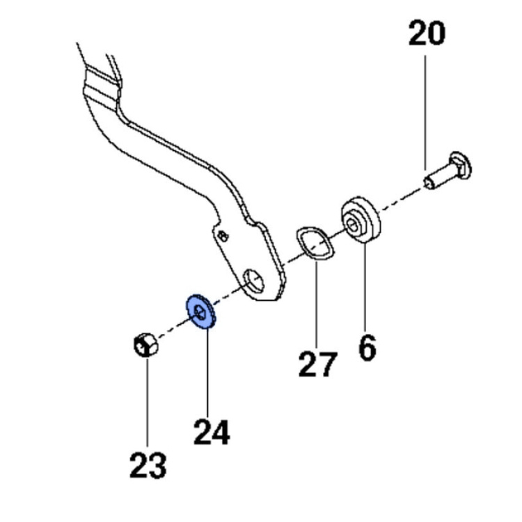 Rondelle Ressort, 7/16 5391028-43