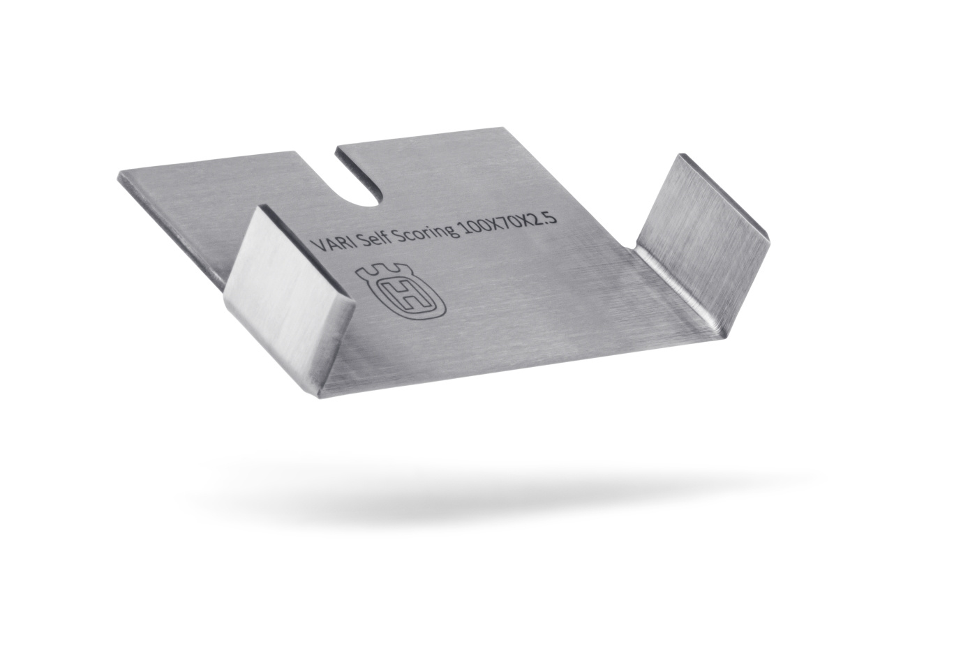 Lame de grattoir auto-rainurante 100 x 70 x 2,5 mm (4 po extérieur) - 1 paquet
