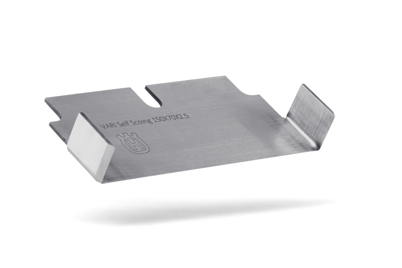 Lame de grattage auto-rainurante 150 x 70 x 2,5 mm (6 po extérieur) - 1 paquet