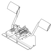Plaque de pédale Plaque de pédale