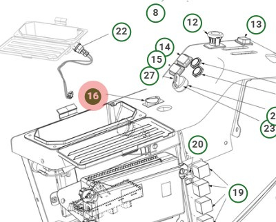 Changer de régime moteur 5443134-02