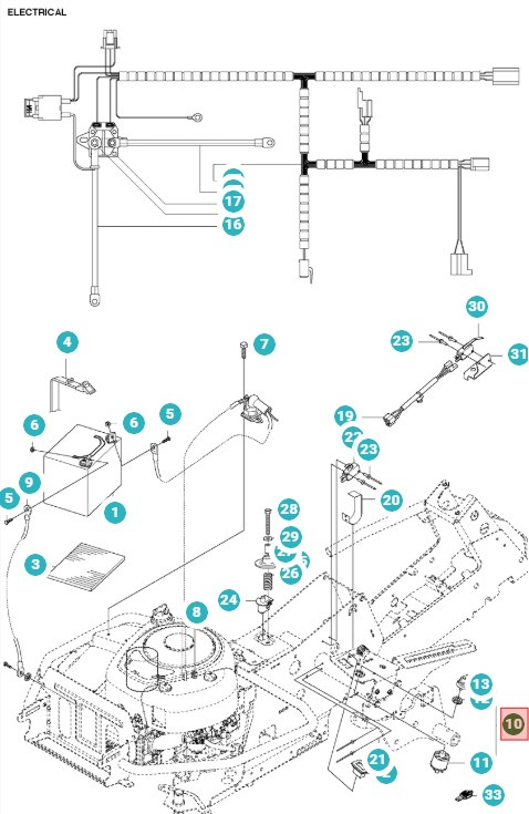 Contacteur d'allumage Rider