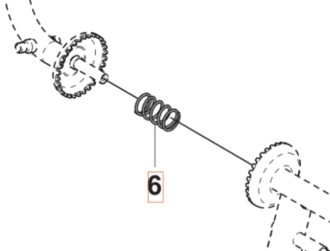 Ressort D'Accélérateur 5449816-01
