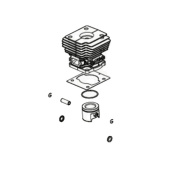 Kit Piston Et Cylindre 5450080-91 Kit Piston Et Cylindre 5450080-91