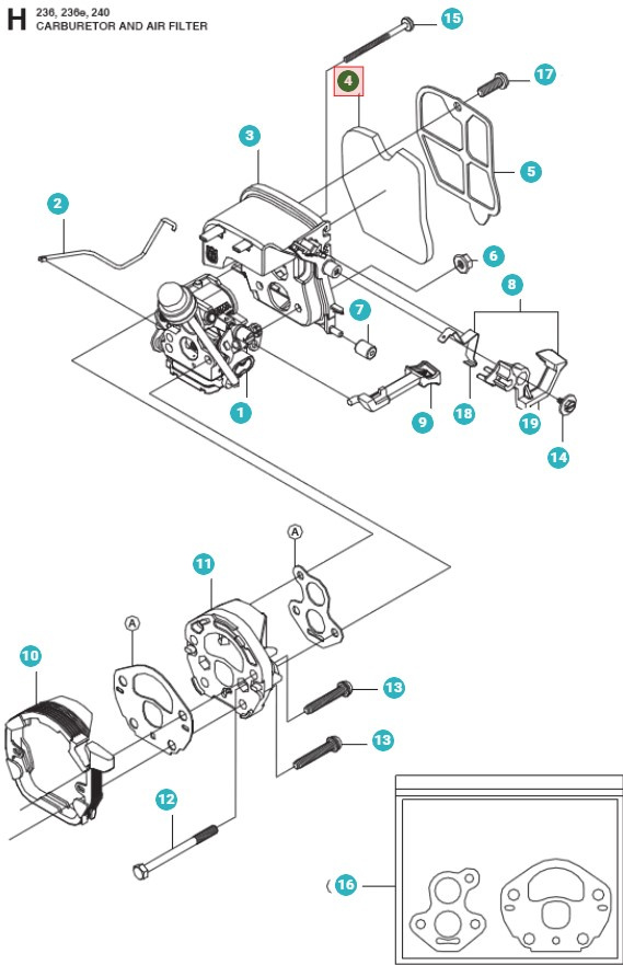 Filtre À Air 5450618-01
