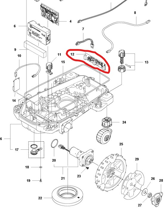 CIRCUIT IMPRIME PCBA Loop Sensor