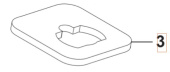 Couvercle de moteur en mousse de joint 5460899-01 Couvercle de moteur en mousse de joint 5460899-01
