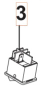 Interrupteur principal 5460900-01 Interrupteur principal 5460900-01