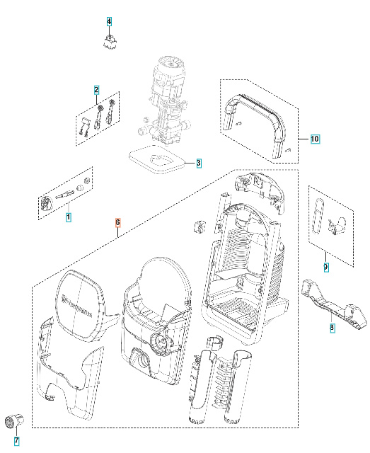 Kit de couverture, Pw 130 5460902-01