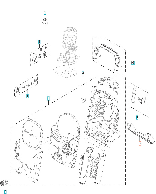 Pied d'appui 5460904-01