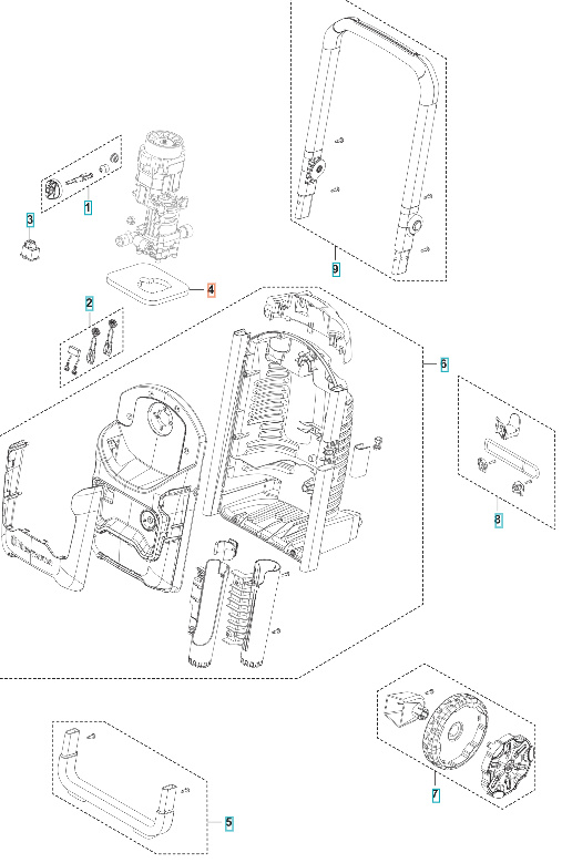 Kit de couverture Pw 240 5460919-01