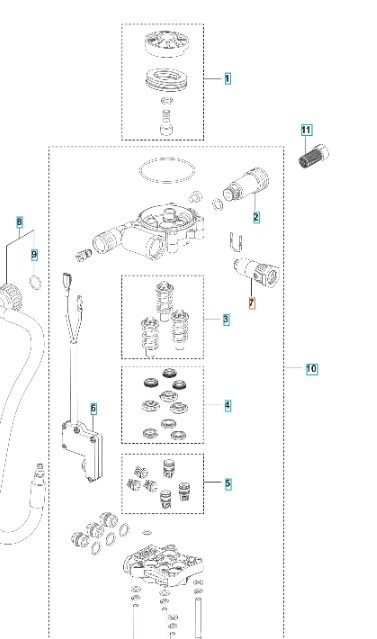 Interrupteur Interrupteur Démarrage Arrêt Système 5460934-01