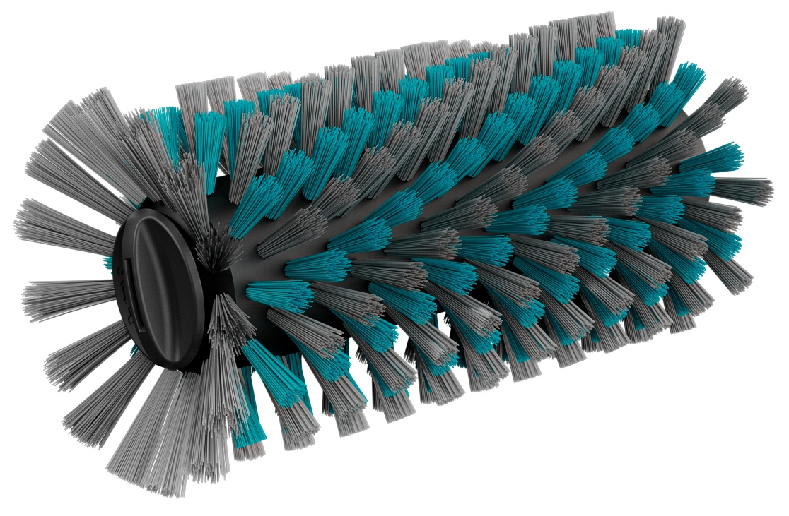 Brosse cylindrique pour aquabrush, universelle