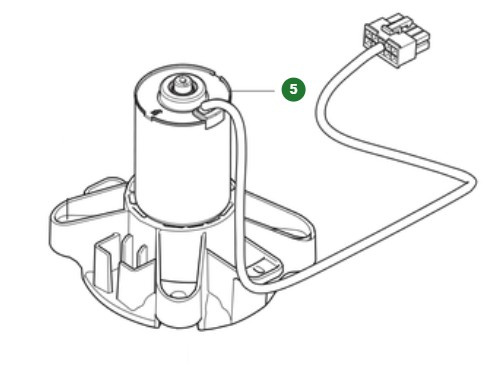 Moteur de coupe avant Gardena Sileno Max, Sileno Free