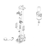 Moteur de coupe kpl 405X, 415X, 305E, 310E Nera, 405XE, 410XE Nera Moteur de coupe kpl 405X, 415X, 305E, 310E Nera, 405XE, 410XE Nera