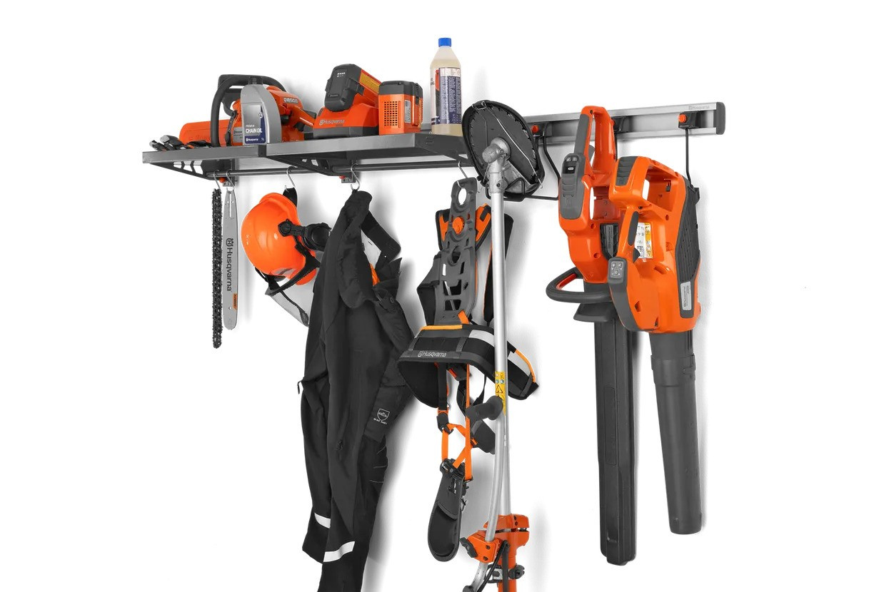 Crochet de rangement Husqvarna pour débroussailleuse et coupe-bordures