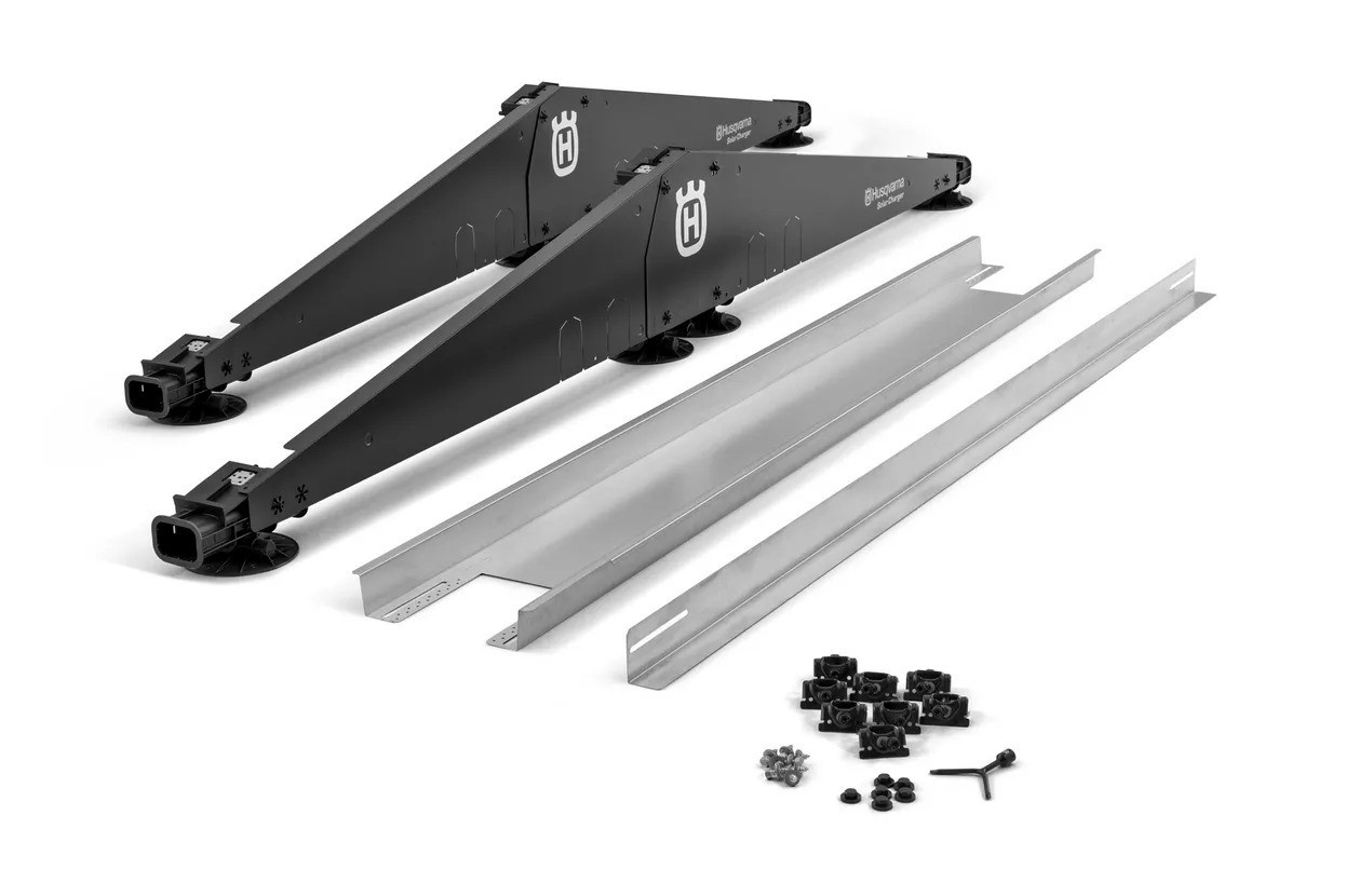 Cadre pour système de charge solaire – deux panneaux solaires